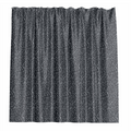 Barelli Polyester Shower Curtain Long Drop 210x180cm - Midnight Mist - Water-Resistant - SuperSaverAU - view 1