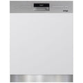 Omega 60cm Semi Integrated Dishwasher - 15 Place Settings - 7 Programs - Stainless Steel - ODWIS6015X