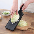 Cabbage and Vegetable Slicer with Stainless Steel Blade for Salads and Radish, Black - view 4