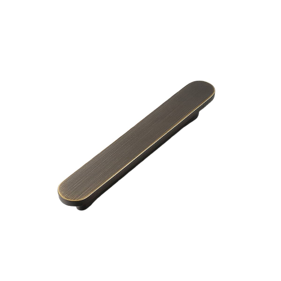 Cabinet Door Handle Pull, 125 mm Long, 96 mm Hole Spacing - Antique Bronze