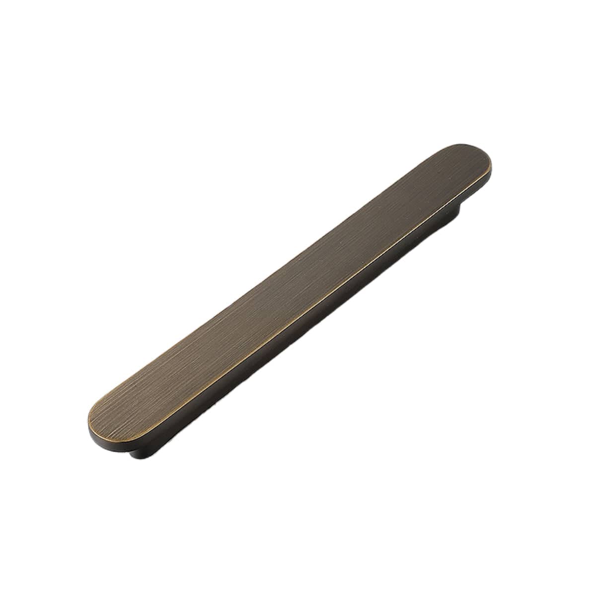 Cabinet Door Handle Pull, 158 mm Long, 128 mm Hole Spacing - Antique Bronze