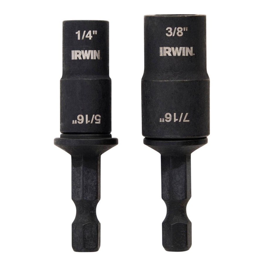 Irwin 2 Piece Double Ended Nut Driver - 80mm x 20mm x 120mm - Durable, Versatile - SuperSaverAU - view 1