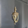 Adoored Brass Door Knocker - 81mm x 165mm - Steel - Vintage Design - SuperSaverAU - view 2