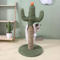 Cactus Cat Scratching Post Climbing Frame with Hanging Ball Toy for Cats and Kittens - view 4