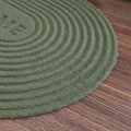 Maxfind Green Oval Scraper Doormat 40 x 60cm - Eco-Friendly Dirt Trapping - SuperSaverAU - view 4