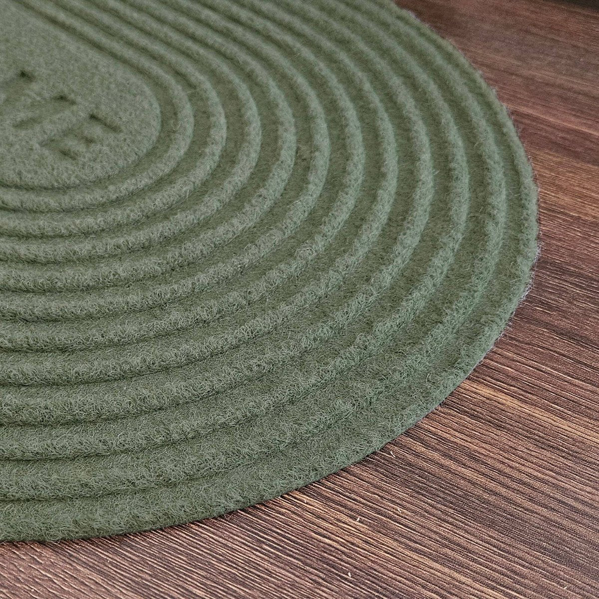 Maxfind Green Oval Scraper Doormat 40 x 60cm - Eco-Friendly Dirt Trapping - SuperSaverAU - view 4