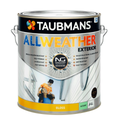 Taubmans 4L Accent Gloss All Weather Exterior Paint - Water Based - White - Mould Resistant - SuperSaverAU - view 1