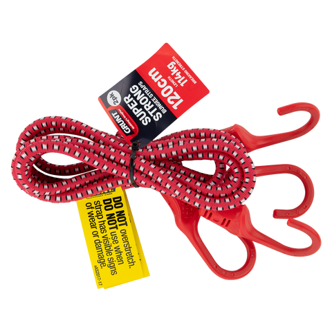 Grunt 1.2m Tie Down Octopus Straps, 2 Pack, 35kg, Rubber and Latex, UV Protected