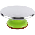 Cake Decorating Turntable with Aluminium-Alloy Top - Green