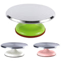 Cake Decorating Turntable with Aluminium-Alloy Top - White - view 3