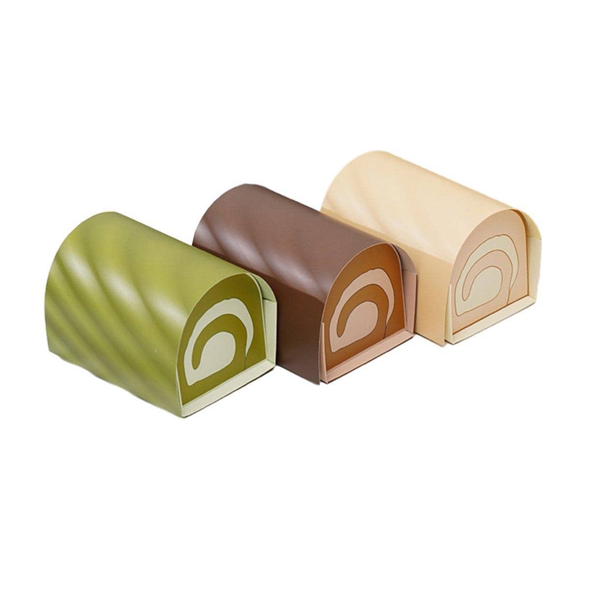 Cake Roll Baking Boxes, Pack of 20 - Brown - view 3