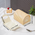 Cake Roll Baking Boxes, Pack of 20 - Brown - view 4