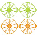 Cake Slicer Leveller and Split Cutter Set of 2, Plastic DIY Cake Divider - Green - view 3