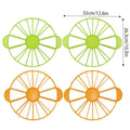Cake Slicer Leveller and Split Cutter Set of 2, Plastic DIY Cake Divider - Green - view 4