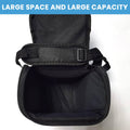 Camera Bag for DSLR and Mirrorless Cameras, Triangle Shoulder Style in Black Nylon - view 4