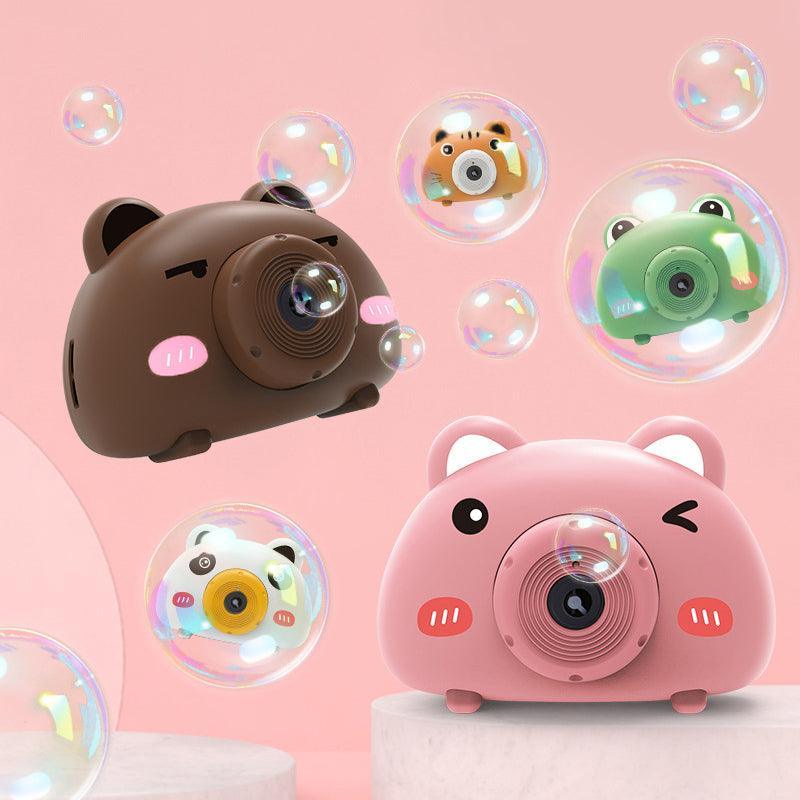 Camera Bubble Machine Toy with Light and Music - Fox - view 11