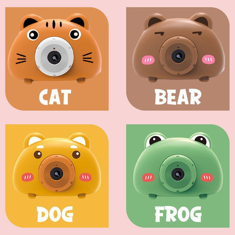 Camera Bubble Machine Toy with Light and Music - Fox - view 4