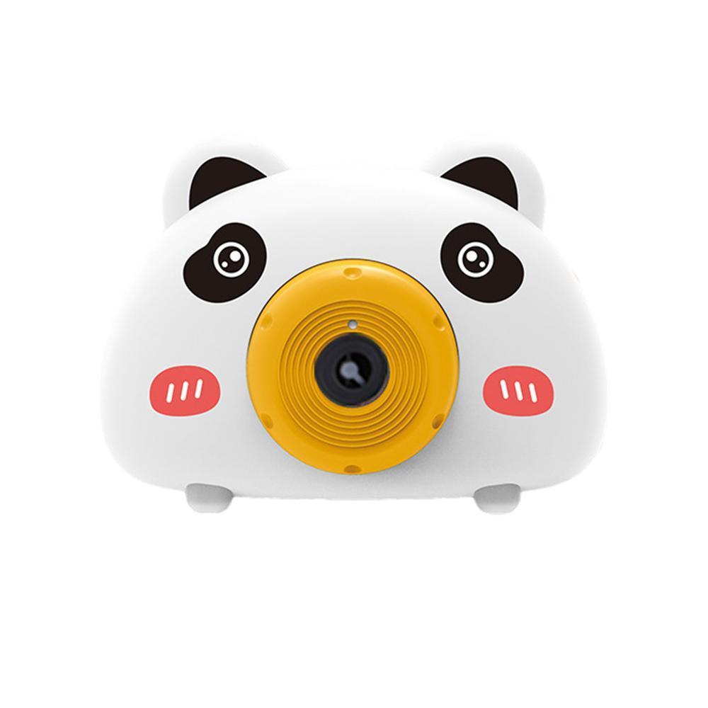 Camera Bubble Machine Toy with Light and Music - Panda