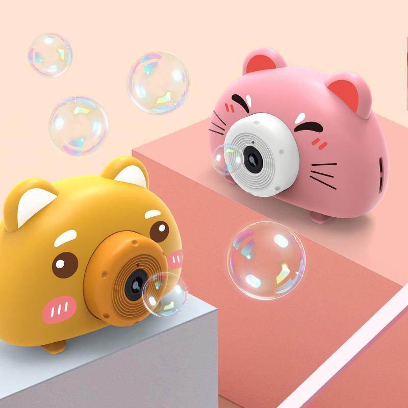 Camera Bubble Machine Toy with Light and Music - Panda - view 14