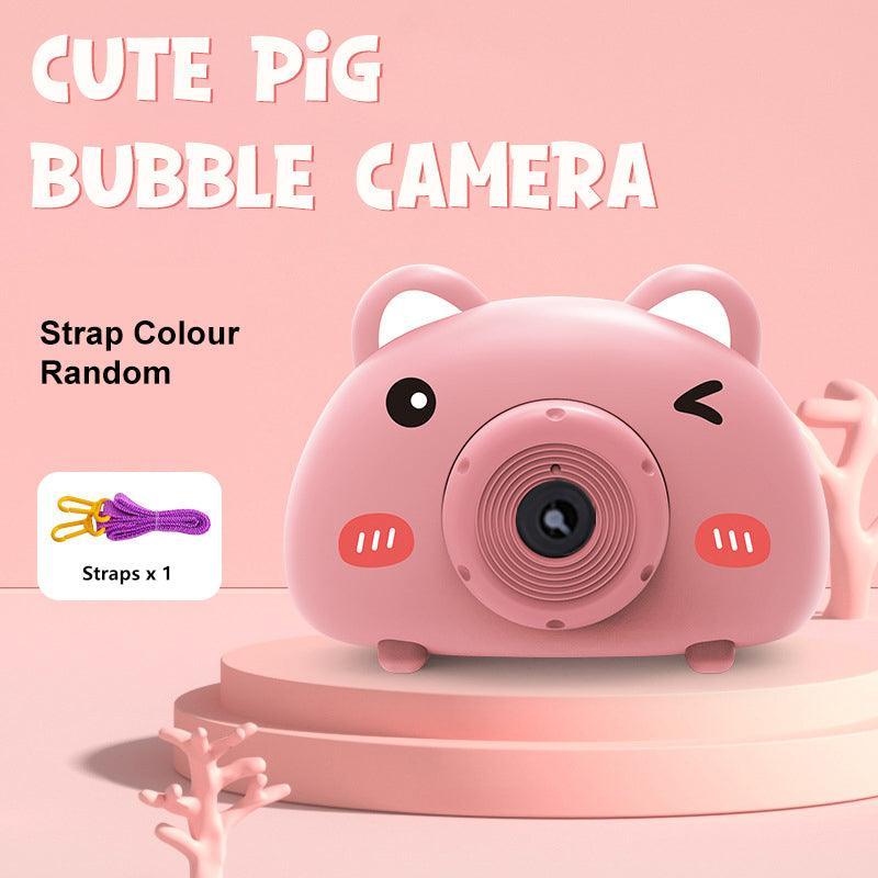 Camera Bubble Machine Toy with Light and Music - Panda - view 17