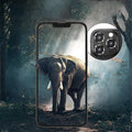 Camera Lens Protector for iPhone 14/14 Plus Metal Ring - Grey - view 5