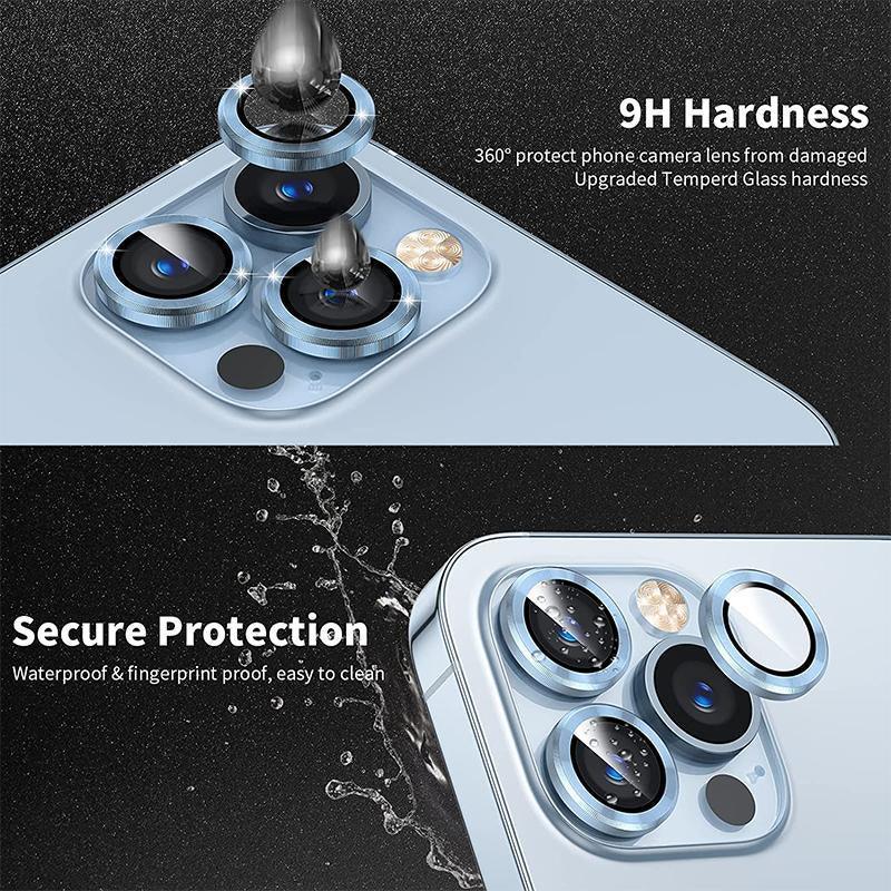 Camera Lens Protector for iPhone 14/14 Plus Metal Ring - Rainbow - view 11