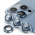 Camera Lens Protector Metal and Glass for iPhone 14 Pro/Pro Max - Black - view 3