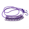 Camping Clothesline with 12 Clips Portable Travel Washing Line - Purple