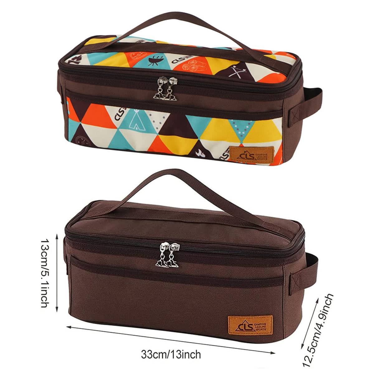 Camping Cookware Storage Bag, Portable Travel Wash Bag - Multicolour - view 4