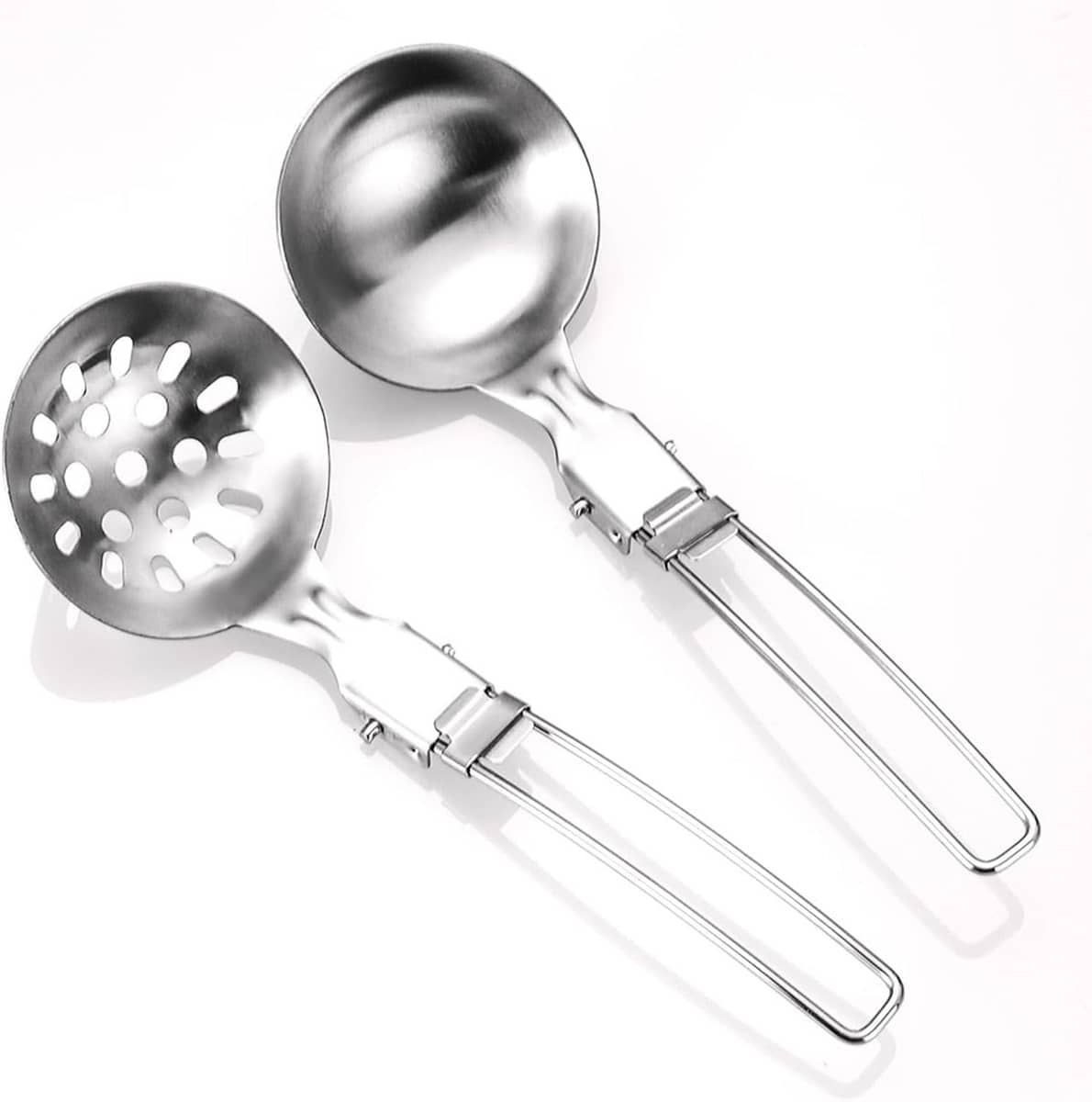 Camping Kitchenware Set of 6 Portable Folding Cooking Spoon Colander Spatula - view 4