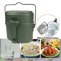Camping Mess Kit 3-In-1 Canteen Cookware Set for Hiking and Bushcraft - view 5