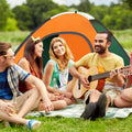 Camping Tent with Sun Protection - Orange, 2-3 Person - view 5