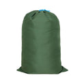 Canvas Drawstring Laundry and Storage Bag - Green, 48 x 80 cm