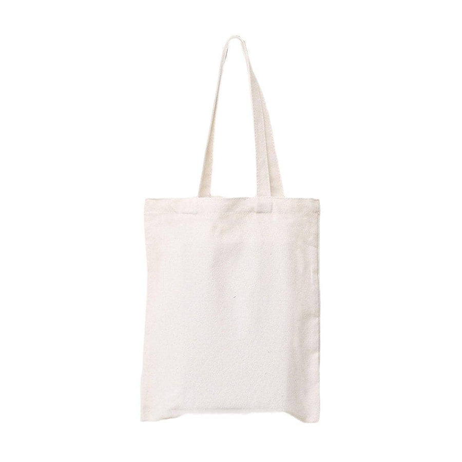 Canvas Tote Bags, Pack of 5 - White, 35 x 40 cm