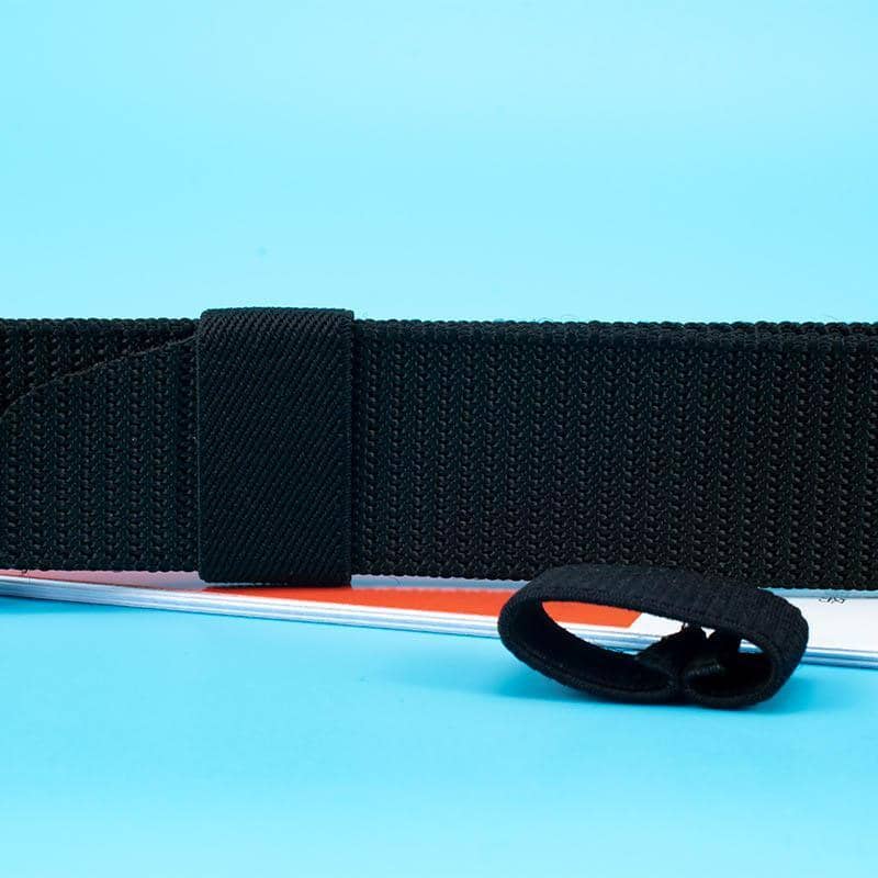 Canvas Web Belt Tactical Nylon Outdoor Waistband - Black - view 5
