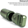 Capsule Storage Bottle in Aluminium Alloy, Single - Green - view 5