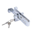 Car Anti-Theft Pedal Lock for Clutch, Brake and Throttle - 9 Holes