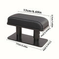 Car Armrest Cushion Booster with PU Leather Elbow Rest for Left-Hand Drive Vehicles - view 3