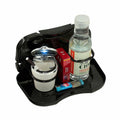 Car Back Seat Tray Table with Cup Holder, Foldable Drink and Food Stand, Black - view 4