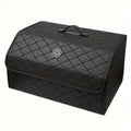 Car Boot Organiser Storage Bag, Foldable Quilted - Large