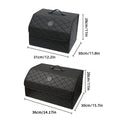 Car Boot Organiser Storage Bag, Foldable Quilted - Large - view 4