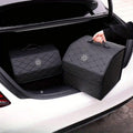 Car Boot Organiser Storage Bag, Foldable Quilted - Large - view 5