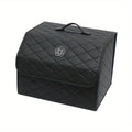 Car Boot Organiser Storage Bag, Foldable Quilted - Small