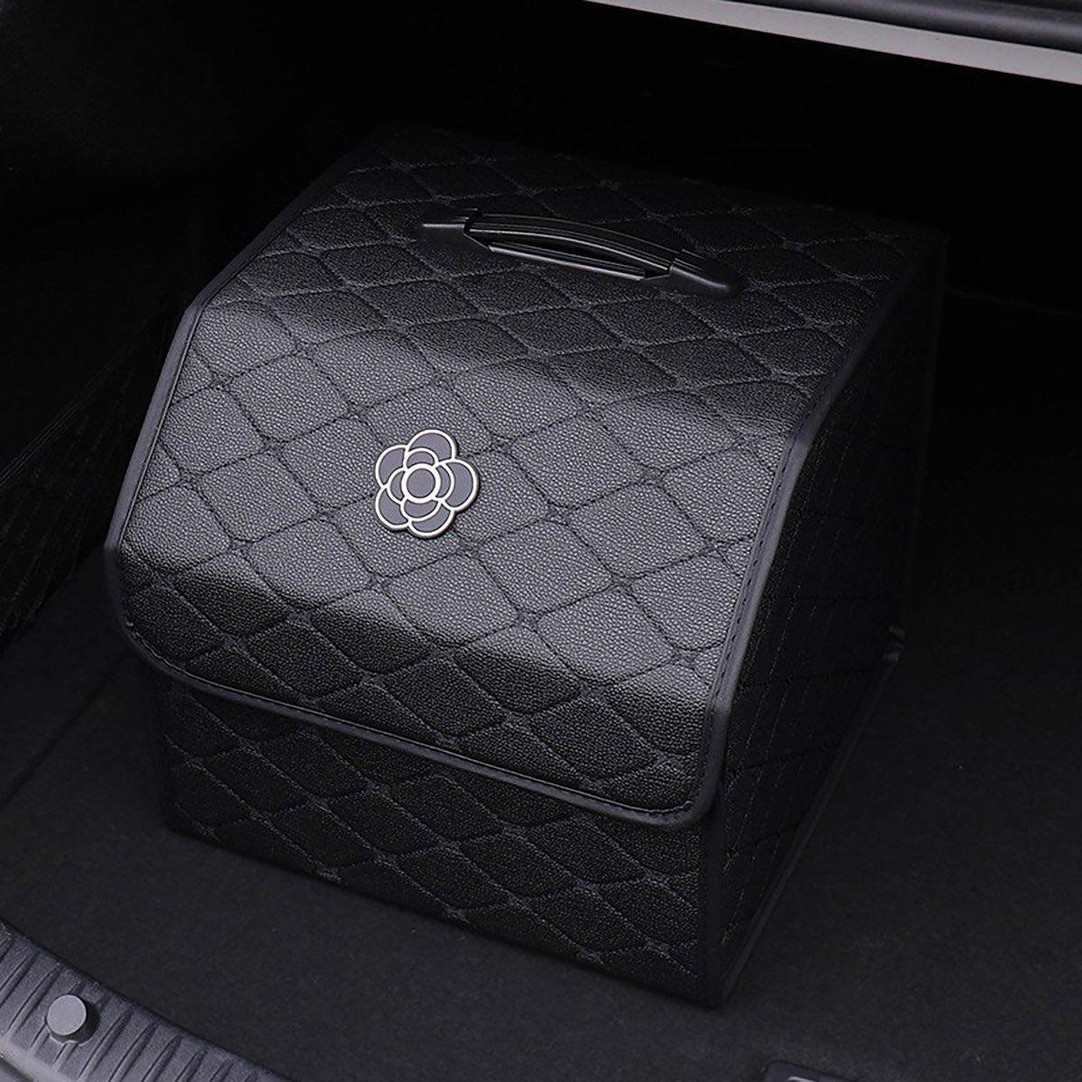 Car Boot Organiser Storage Bag, Foldable Quilted - Small - view 8