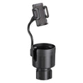 Car Cup Holder and Phone Holder Combo with Adjustable Base - Black - view 2