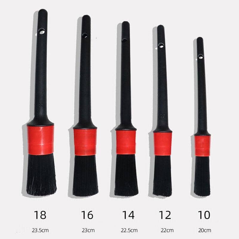Car Detailing Brush Set for Interior Vents and Dashboards - Set of 5 - view 3