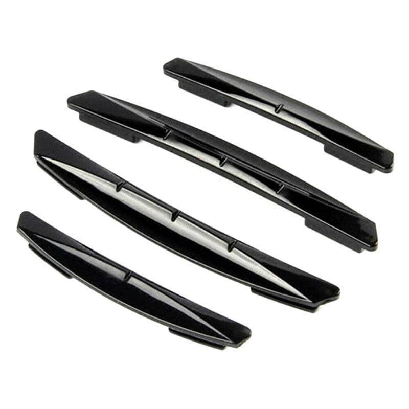 Car Door Edge Guard Anti-Collision Scratch Protector Strips, Black, Pack of 4 - view 2