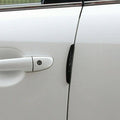 Car Door Edge Guard Anti-Collision Scratch Protector Strips, Black, Pack of 4 - view 5