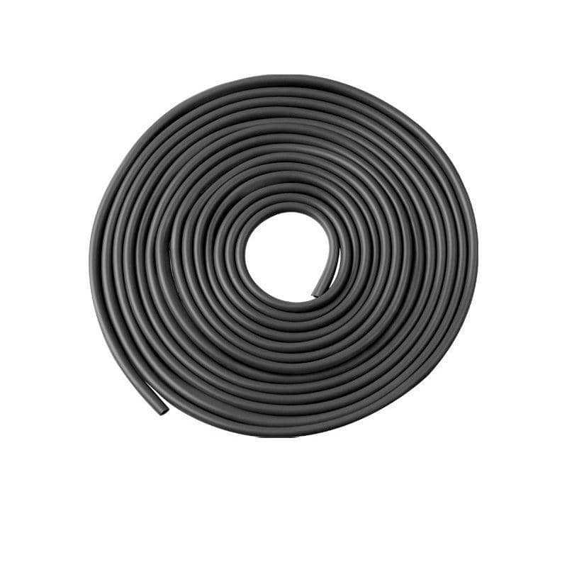 Car Door Edge Protector Strip, 5 m Rubber Trim - Black