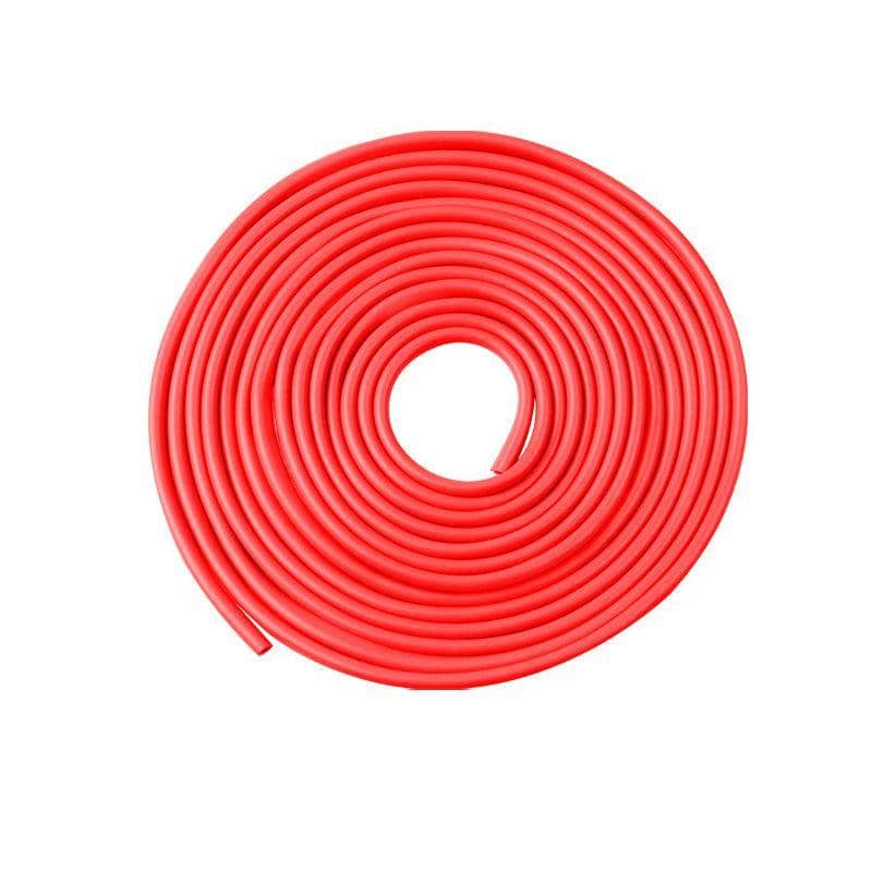 Car Door Edge Protector Strip, 5 m Rubber Trim - Red